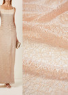 Кружево плетеное персиковое с блестящим напылением (DG-8046) фото 1