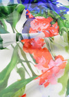 Именной шифон акварельные цветы на белом (DG-3146) фото 3