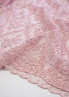 Кружево розовое вышивка пайетками (DG-7346) фото 2