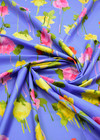 Плащевка розы на голубом (DG-1746) фото 2