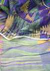 Батист шелк фиолетовый из лоскутков (DG-08001) фото 3