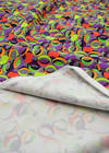 Хлопковый стрейчевый сатин разноцветный горох (DG-3856) фото 4