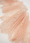 Плиссированное кружево персик цветы (CC-0960) фото 3