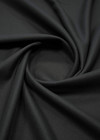 Драп шерстяной пальтовый, черный фото 2