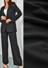 Трикотаж костюмный черный Armani фото 1