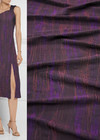 Жаккард костюмно-плательный фиолетовый абстракция Valentino фото 1