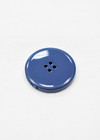 Дизайнерская пуговица голубая пластик на четыре прокола (GG-8390) фото 3