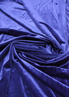 Бифлекс бархатный синий с коротким блестящим ворсом (FF-1586) фото 2