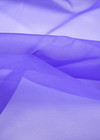 Органза шелковая фиолетовая (FF-1217) фото 4