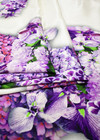 Искусственный шелк фиолетовые гортензии (DG-0727) фото 3