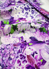 Искусственный шелк фиолетовые гортензии (DG-0727) фото 4