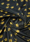 Бархат черный золотые короны (DG-03301) фото 4