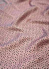 Атлас розовый в крапинку (DG-1437) фото 2