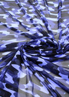 Шифон шелк синий камуфляж (DG-5827) фото 3