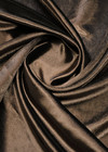 Нарядный вечерний шелковый бархат в коричневом цвете фото 2