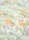Органза шелк цветы Valentino фото 1