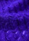 Трикотаж шерсть вязаный синий (FF-2937) фото 2