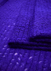 Трикотаж шерсть вязаный синий (FF-2937) фото 3
