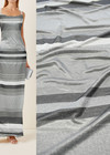 Трикотаж серебристый люрекс полоска (MM-4447) фото 1