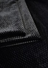 Бархат шелковый черный костюмный (LV-3747) фото 3