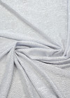 Трикотажное плиссе белое с серебристым напылением (GG-4637) фото 4