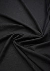 Жаккард черный цветы (DG-6547) фото 3