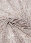 Кружево вышивка жемчужно-розовое с бисером и пайетками (DG-2257) фото 3