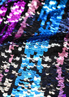 Пайетки на сетке в разноцветную полоску Roberto Cavalli фото 2