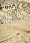 Пайетки на сетке леопард (DG-0857) фото 4