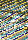 Пайетки на сетке разноцветная полоска (GG-1857) фото 2