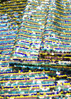 Пайетки на сетке разноцветная полоска (GG-1857) фото 3