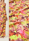 Жаккардовый плательный шелк с цветами Dior фото 1