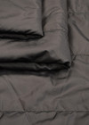Стеганная в полоску курточная ткань коричневая фото 2