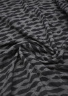 Трикотаж шерсть зебра серый с черным (FF-9167) фото 3
