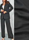 Лен черный костюмный (LV-66301) фото 1