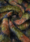 Мех искусственный разноцветный длинный ворс фото 2