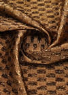 Нарядный жаккард с люрексом бронзовый с шоколадным Givenchy фото 3