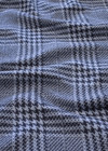 Трикотаж шерсть серо-синий с гусиной лапкой (FF-7087) фото 1
