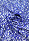 Шелк шармез синий (FF-8449) фото 2