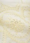 Батист вышивка ажурный бордюр белый (FF-9437) фото 2