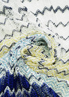 Трикотаж зигзаг белый с синим (DG-1599) фото 4