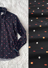 Хлопок рубашечный черный мелкий рисунок Paul Smith фото 1