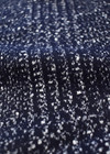 Трикотаж шерсть синяя клетка (DG-9087) фото 4