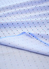 Хлопок рубашечный узкая голубая полоска (GG-3797) фото 4