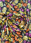 Вискозный штапель с цветочным принтом gai mattiolo фото 2