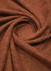 Пальтово-костюмный шерсть с мохером, цвет кирпичный фото 2