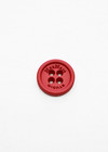 Дизайнерские пуговицы пластиковые красные Max Mara (GG-8511) фото 2