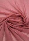 Шифон шелковый жатый пыльная коралл розовый (FF-5221) фото 2