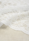 Кружево свадебное белое вышивка бисером Valentino фото 2