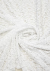 Кружево свадебное белое вышивка бисером Valentino фото 3